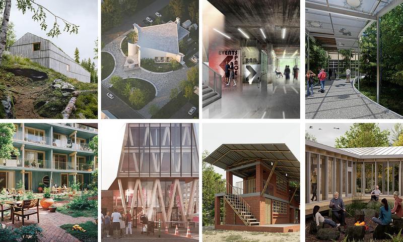 Dossier de presse | 809-47 - Communiqué de presse | AZURE Announces Finalists of the 2026 AZ Awards - AZURE Media - Concours - <p>Finalists - Concepts</p><p><br></p><p>CORNECELLI with Office In Search Of: Astruptunet Exhibition Center, Vassenden, Norway<br>Agence Spatiale: Église Saint-Louis-de-Gonzague, Saint-Louis-de-Gonzague, Canada<br>the marc boutin architectural collaborative: Rossdale Power Plant Rehabilitation, Edmonton, Canada<br>KANVA: Platform-19: University of Ottawa Census Courtyard Revitalization, Ottawa, Canada<br>Studio VAARO and Gabriel Fain Architects: On the Courtyard: Learning from European Blocks <br>5468796 Architecture: Bond Redux, Winnipeg, Canada<br>XYLab: $2,500 Vernacular Home, Para Dash, Bangladesh<br>KANVA: Kina8at Cultural Centre, La Conception, Canada</p> - Crédit photo : AZURE