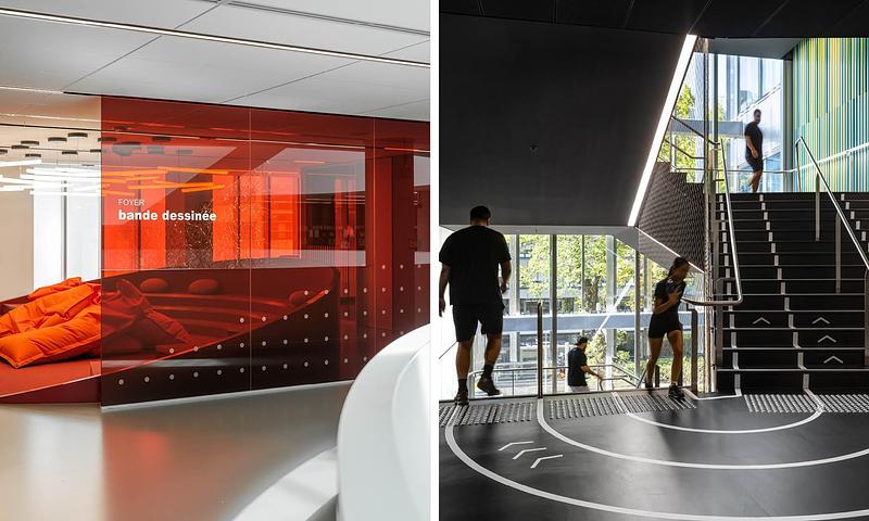 Dossier de presse | 809-47 - Communiqué de presse | AZURE Announces Finalists of the 2026 AZ Awards - AZURE Media - Concours - <p>Finalists - Experiential Graphic Design</p><p style=""><br style="">Agence Spatiale: Gabrielle-Roy Library, Québec, Canada<br>MJMA Architecture &amp; Design with Haumi NZ and Warren and Mahoney Architects: Hiwa Recreation Centre, Tāmaki Makaurau Auckland, New Zealand<span></span></p> - Crédit photo : AZURE