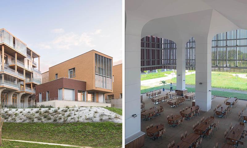 Dossier de presse | 809-47 - Communiqué de presse | AZURE Announces Finalists of the 2026 AZ Awards - AZURE Media - Concours - <p>Finalists - Urban Design: Built Developments</p><p><br></p><p>PPX Architectes: The Legacy of the Paris 2024 Games: from the Athletes’ Village to a New Living District, Île-Saint-Denis, France<br>Machado Silvetti: Vietnamese-German University, Binh Duong, Vietnam</p> - Crédit photo : AZURE