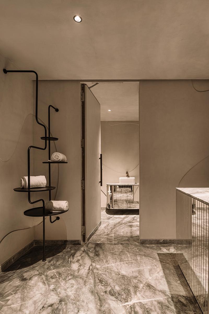 Press kit | 6986-04 - Press release | The Dip Pavilion - andblack design studio - Residential Architecture - Photo credit: Ishita Sitwala