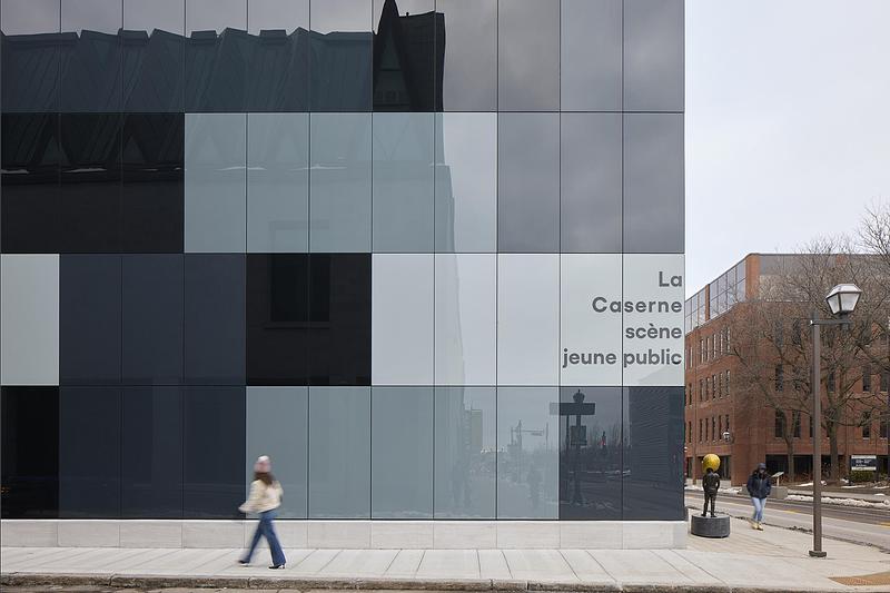 Press kit | 558-06 - Press release | La Caserne – The Theatre for Young Audiences - SBTA inc. + Delort et Brochu architectes - Institutional Architecture - Photo credit: James Brittain