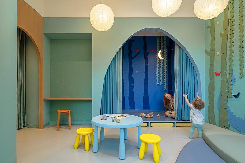 Dossier de presse | 7640-03 - Communiqué de presse | La Crèche du Dragon - studio vapore - Design d’intérieur commercial - Crédit photo : Vincent Wu