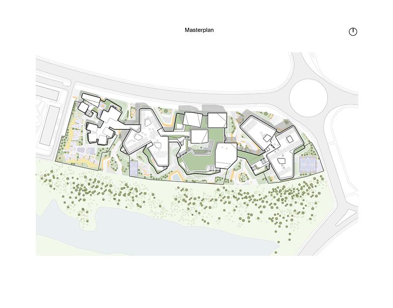 Press kit | 4008-03 - Press release | The Educational Complex Sirius - ATRIUM - Institutional Architecture - Masterplan - Photo credit: ATRIUM