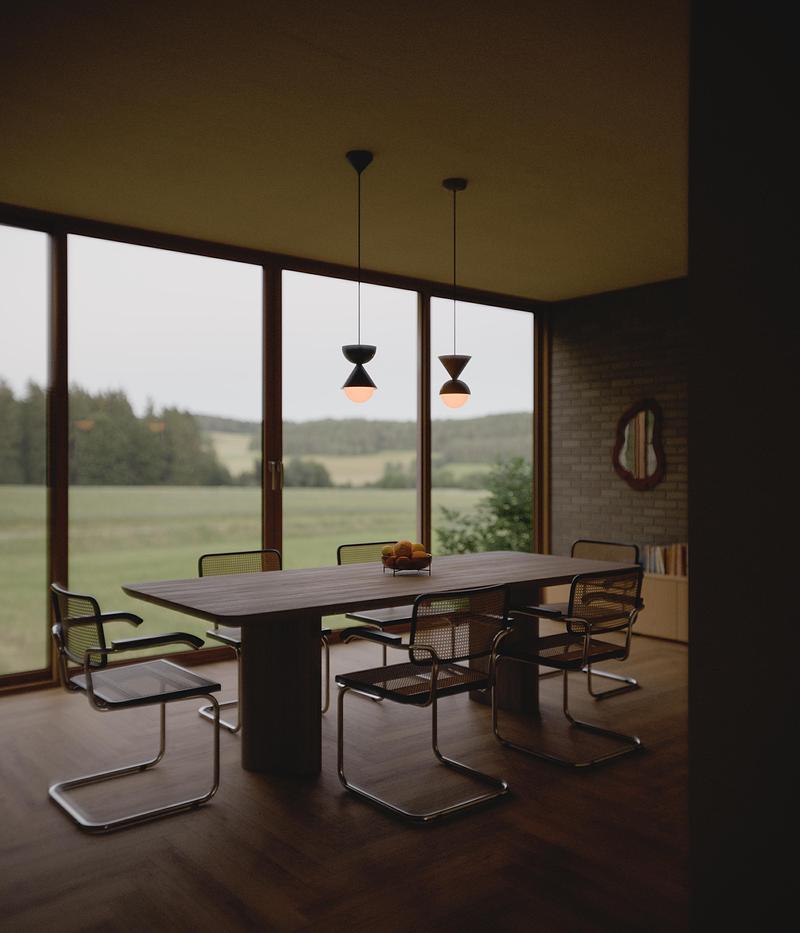 Dossier de presse | 1942-08 - Communiqué de presse | Collection Forma : Une nouvelle façon de penser la lumière - Luminaire Authentik - Design d’éclairage - Forma 007/008-LA00 - Crédit photo : sitecondition