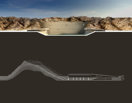 Press kit | 1028-02 - Press release | Winning projects announced at the 2012 Emirates Glass Leaf Awards - The Emirates Glass LEAF Awards - Competition - MZ Architects with The Rock Stadium, Al Ain, UAE