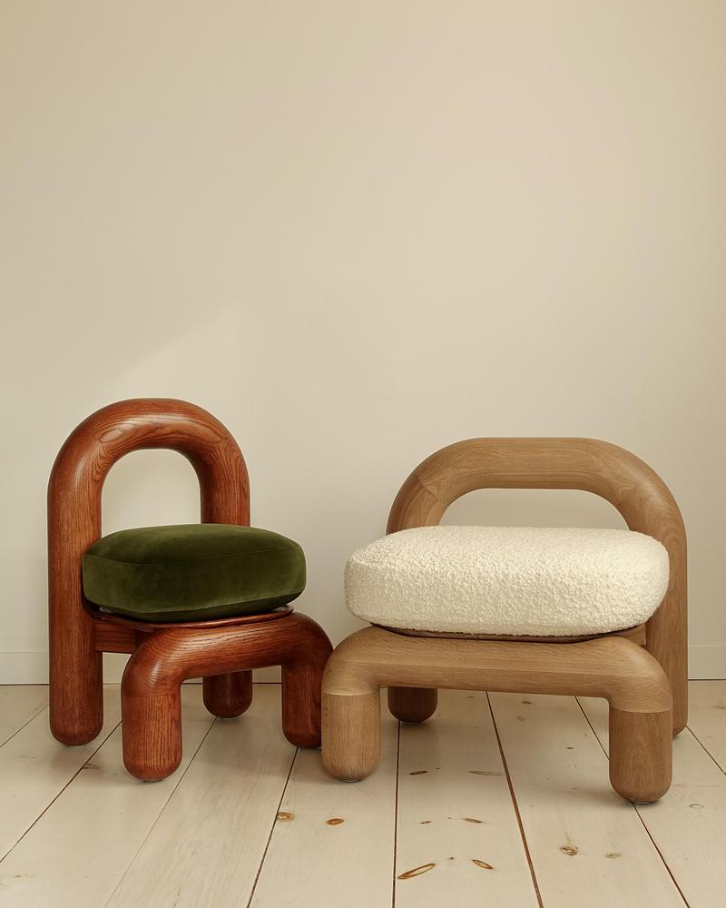 Press kit | 2351-06 - Press release | Five Female-Led Studios Champion Canadian Furniture and Lighting at WANTED New York - Mary Ratcliffe Studio, The Goodman Studio, Maha Alavi Studio, Anony, and Simone Ferkul Projects - Industrial Design - Lithic Lounge Chair - Photo credit:  Singyu Lam 