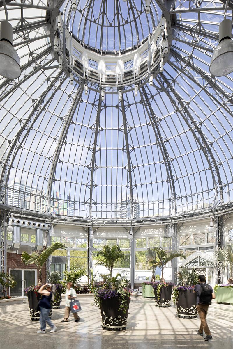 Dossier de presse | 1069-05 - Communiqué de presse | Allan Gardens Palm House Restoration Honoured with Lieutenant Governor’s Award as Momentum Builds for Conservatory Expansion - Zeidler Architecture Inc. - Architecture institutionnelle - Interior - Crédit photo : Adrien Williams