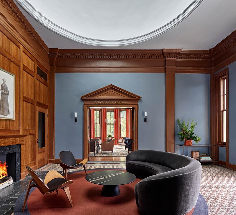 Dossier de presse | 7855-05 - Communiqué de presse | VMA Wins The Arthur Ross Award For Architecture - Voith & Mactavish Architects LLP - Architecture institutionnelle - Lincoln University, Vail Hall - Crédit photo :  Photo: Jeffrey Totaro 