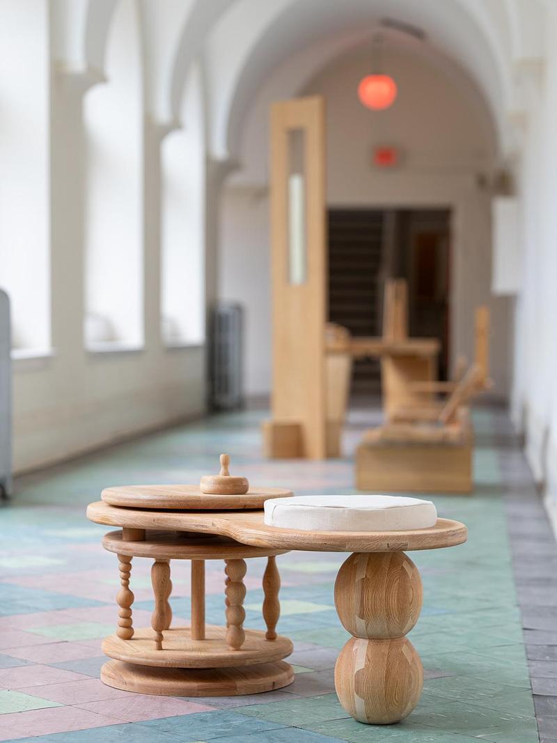 Dossier de presse | 611-49 - Communiqué de presse | Une première édition marquante et fédératrice pour la Semaine Design de Montréal - Index-Design and Archi-Design QC - Évènement + Exposition - Matières Sensibles, dans l'ancien Couvent des Franciscains en transition, par Entremise, le collectif Nouveau Milieu et SURCY.  - Crédit photo : F-O Paquin
