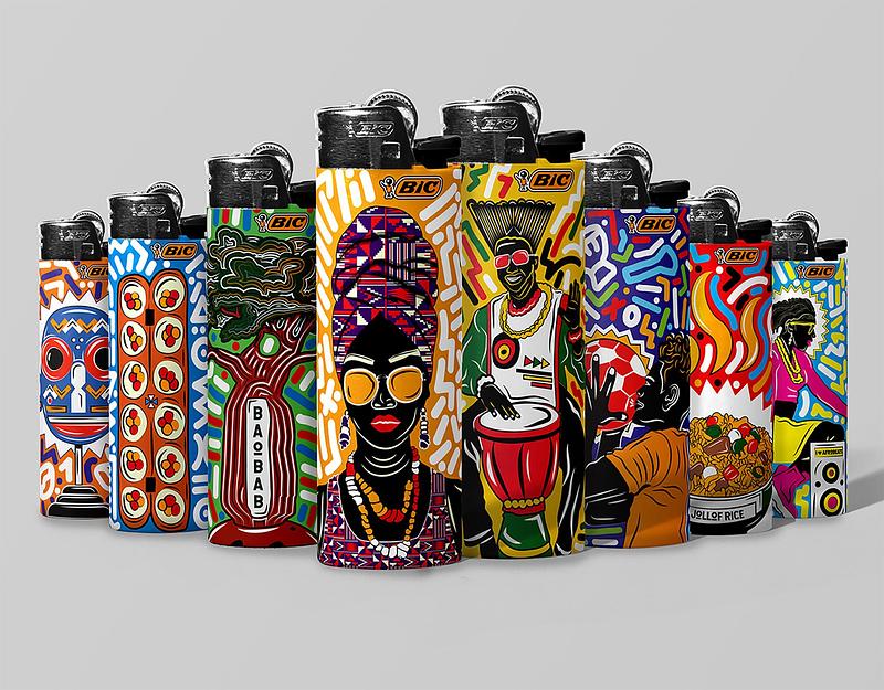 Press kit | 7501-13 - Press release | AIDA Awards Winners 2026 - 3C Awards - Competition - BIC I Love Africa Pocket Lighter Series - Photo credit: Tshepo Masilo