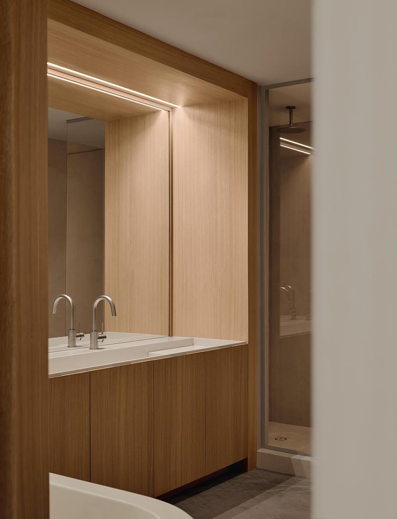Dossier de presse | 6870-09 - Communiqué de presse | Des Pins - Entre Quatre Murs - Design d’intérieur résidentiel - Crédit photo : Alex Lesage
