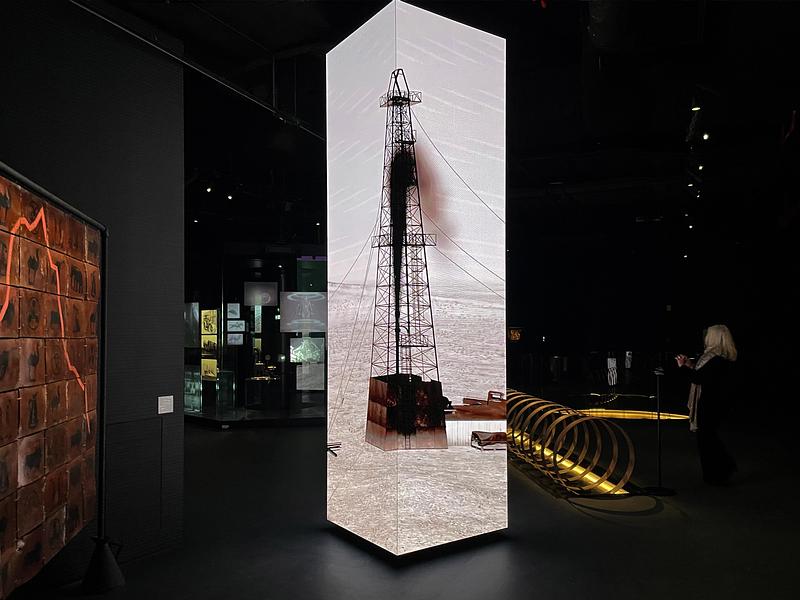 Press kit | 7871-01 - Press release | Black Gold Museum Where Oil Becomes Art - La Méduse - Art - Black Gold Museum_Well N.7 - Photo credit: La Méduse