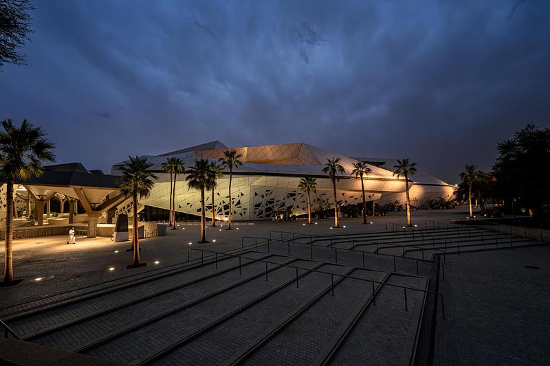 Press kit | 7871-01 - Press release | Black Gold Museum Where Oil Becomes Art - La Méduse - Art - Kapsarc_Zaha Hadid building - Photo credit: Black Gold Museum
