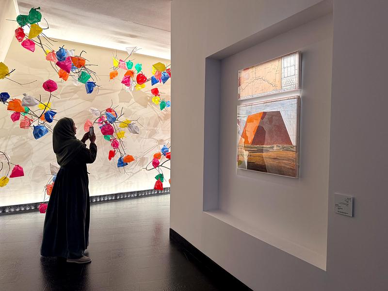 Press kit | 7871-01 - Press release | Black Gold Museum Where Oil Becomes Art - La Méduse - Art - Black Gold Museum, Dreams Section, Pascale Marthine Tayou, Christo - Photo credit: La Méduse