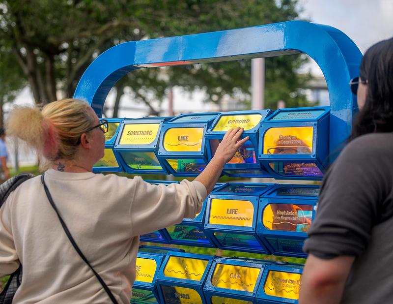 Dossier de presse | 5595-12 - Communiqué de presse | The Urban Conga Unveils 'A Cappella', a New Public Art Installation Celebrating Jacksonville's Enduring Musical Legacy - The Urban Conga - Design urbain - Crédit photo : Photo by Christopher Brickman