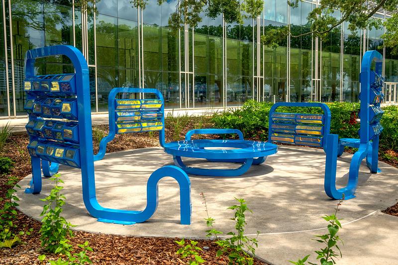 Dossier de presse | 5595-12 - Communiqué de presse | The Urban Conga Unveils 'A Cappella', a New Public Art Installation Celebrating Jacksonville's Enduring Musical Legacy - The Urban Conga - Design urbain - Crédit photo : Photo by Christopher Brickman