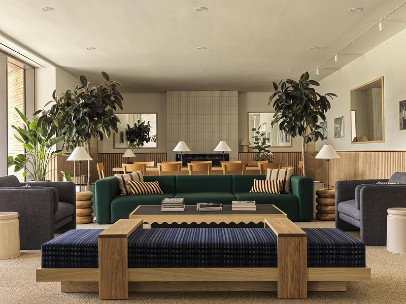 Dossier de presse | 7855-08 - Communiqué de presse | CIVILIAN Elevates Student Experience with Architecturally-Integrated Interiors at Bard College’s North Campus Residence Complex - CIVILIAN - Architecture commerciale - Crédit photo : Chris Mottalini