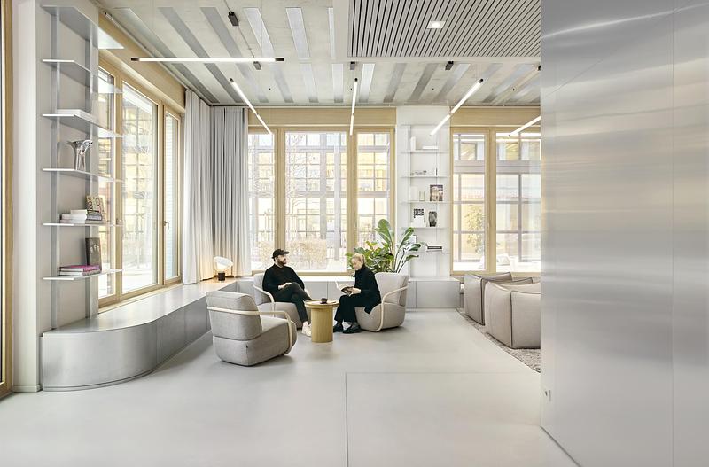 Press kit | 809-48 - Press release | AZURE Announces the 28 Winners of the 2026 AZ Awards - AZURE Media - Competition - Interiors -<p class="">WORKSPACE</p><p>Winner (tie):</p><p>BESTSECRET by HENN, Munich, Germany</p><p> </p> - Photo credit: Mark Seelen
