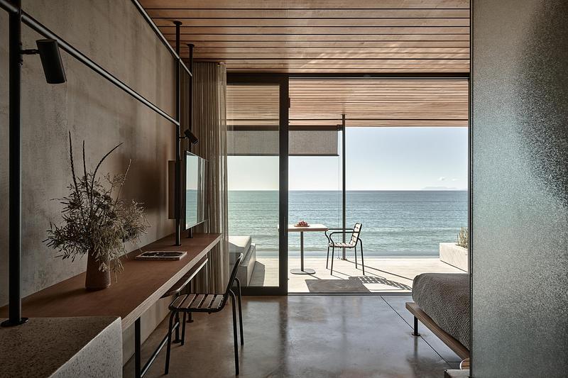 Press kit | 5134-03 - Press release | Dexamenes Seaside Hotel - K-Studio - Commercial Architecture - Photo credit: BREBA Claus Brechenmacher &amp; Reiner Baumann