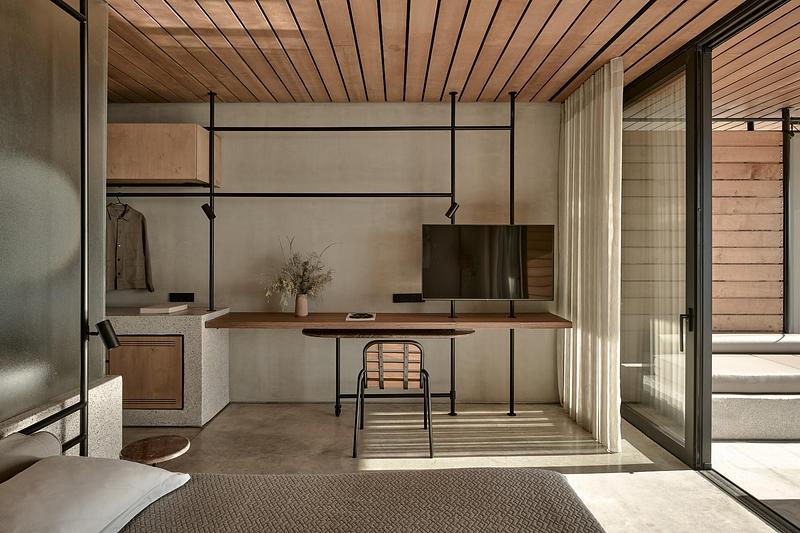 Press kit | 5134-03 - Press release | Dexamenes Seaside Hotel - K-Studio - Commercial Architecture - Photo credit: BREBA Claus Brechenmacher &amp; Reiner Baumann