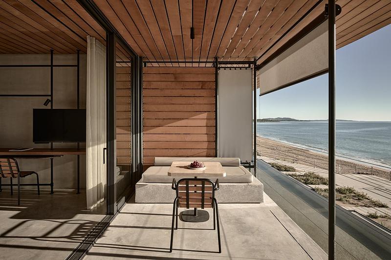 Press kit | 5134-03 - Press release | Dexamenes Seaside Hotel - K-Studio - Commercial Architecture - Photo credit: BREBA Claus Brechenmacher &amp; Reiner Baumann