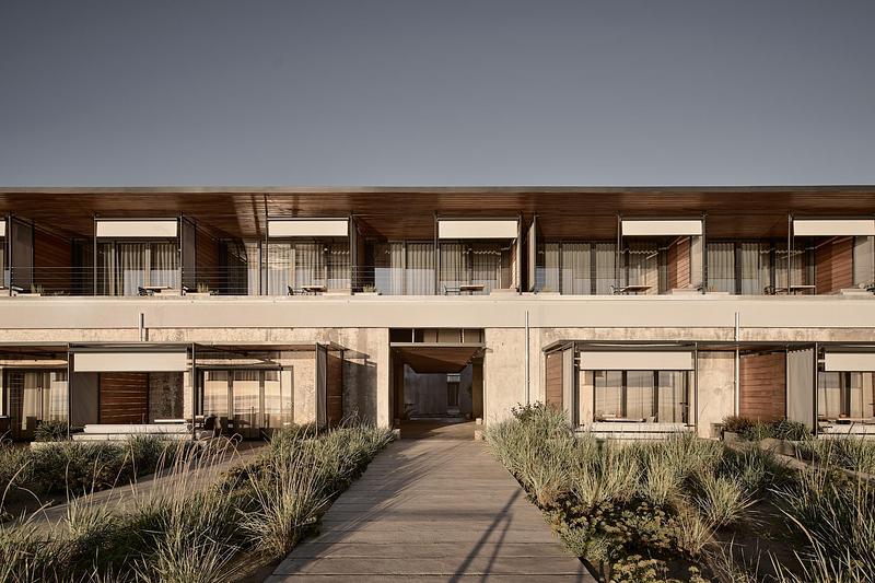 Press kit | 5134-03 - Press release | Dexamenes Seaside Hotel - K-Studio - Commercial Architecture - Photo credit: BREBA Claus Brechenmacher &amp; Reiner Baumann