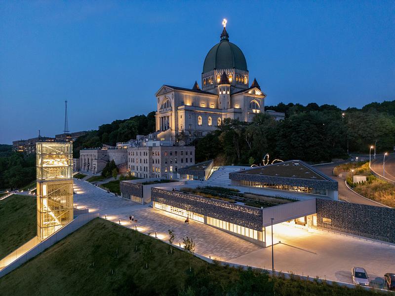 Press kit | 611-50 - Press release | New Guide 200: Index-Design Highlights Québec’s Most Influential Architecture and Interior Design Practices - Index-Design - Edition - Oratory of Saint Joseph Expansion, by Lemay - Photo credit: Adrien Williams