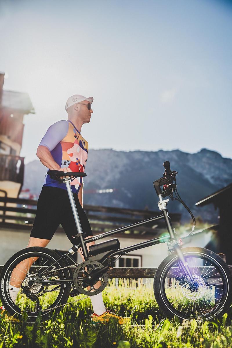 Press kit | 1833-10 - Press release | VELLO presents the world's first electric folding bike featuring the new Bosch HubLine drive system - VELLO BIKE - Industrial Design - VELLO VIA+ TOUR - Photo credit: Felix Busso