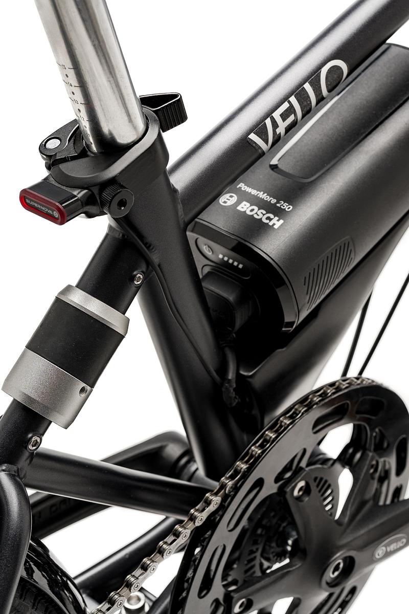 Press kit | 1833-10 - Press release | VELLO presents the world's first electric folding bike featuring the new Bosch HubLine drive system - VELLO BIKE - Industrial Design - VELLO VIA+ TOUR - Photo credit: Doleschal