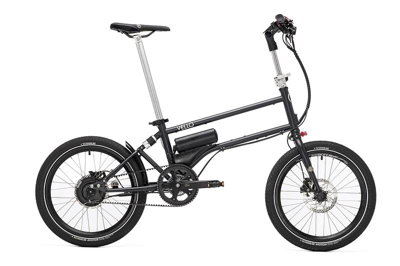 Press kit | 1833-10 - Press release | VELLO presents the world's first electric folding bike featuring the new Bosch HubLine drive system - VELLO BIKE - Industrial Design - VELLO VIA+ URBAN - UNFOLDED - Photo credit: Doleschal