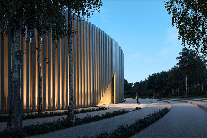 Dossier de presse | 7528-01 - Communiqué de presse | SPECTACLE Unveils the Concept for the New Museum of Aboriginal Peoples’ Art and Artifacts (MOAPAA) - SPECTACLE Bureau for Architecture and Urbanism Inc. - Architecture commerciale - Crédit photo : SPECTACLE with brick