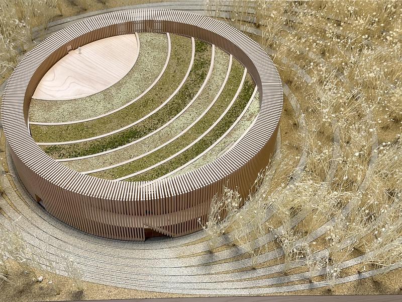 Dossier de presse | 7528-01 - Communiqué de presse | SPECTACLE Unveils the Concept for the New Museum of Aboriginal Peoples’ Art and Artifacts (MOAPAA) - SPECTACLE Bureau for Architecture and Urbanism Inc. - Architecture commerciale - Crédit photo : SPECTACLE with Adam Scales