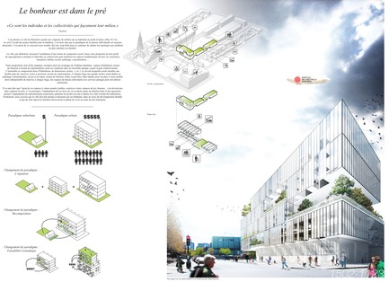 Press kit | 801-06 - Press release | Announce of the results of the urban design ideas contest for the Quartier Latin - Arrondissement de Ville-Marie - Competition - 
 POPULAR ONLINE FAVOURITE&nbsp;<br><br>Atelier Barda/ Patrick Morand<br>Patrick Morand<br>LE BONHEUR EST DANS LE PRÉ
