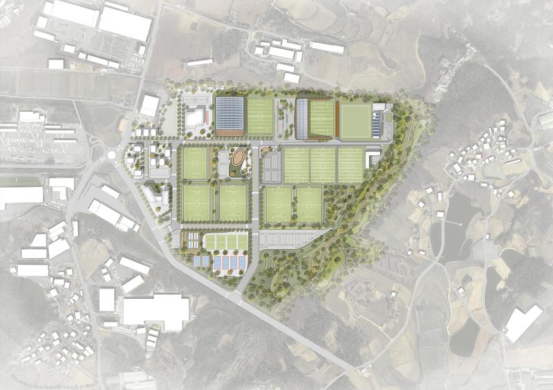Dossier de presse | 3649-03 - Communiqué de presse | UNS Completes Korean Football Park: Training Ground for a Nation - UNS - Architecture commerciale - Crédit photo : <u>UNS</u>