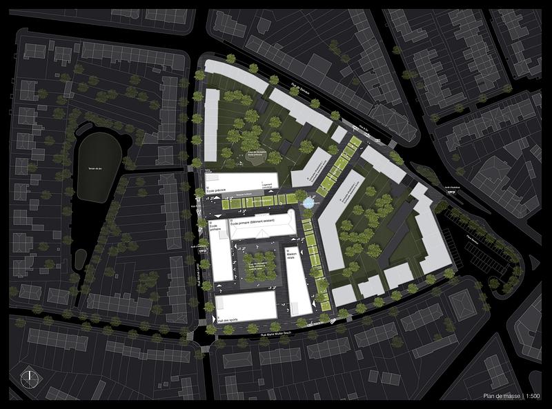 Press kit | 6515-05 - Press release | Ecole Brouch: Primary School - JSWD + Jim Clemes Ass. - Institutional Architecture - Site plan competition - Photo credit: JSWD