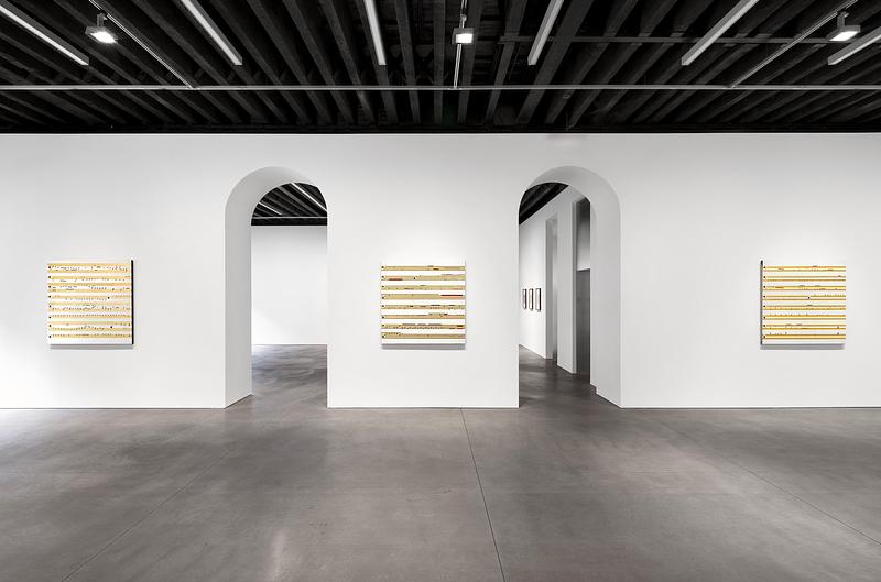 Dossier de presse | 7902-01 - Communiqué de presse | Marian Goodman Gallery - studioMDA - Architecture commerciale - Gallery 5 - Crédit photo : Alex Yudzon. Courtesy of Gabriel Orozco and Marian Goodman Gallery<br>