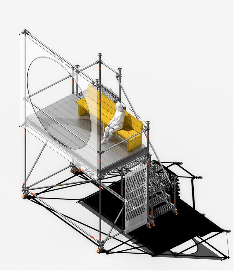 Press kit | 4232-34 - Press release | 6ª biennale svizzera del territorio - Istituto Internazionale di Architettura - Event + Exhibition - "Sit For A While", featured in the Call for Action exhibition at the 6th biennale svizzera del territorio - Photo credit: no credits