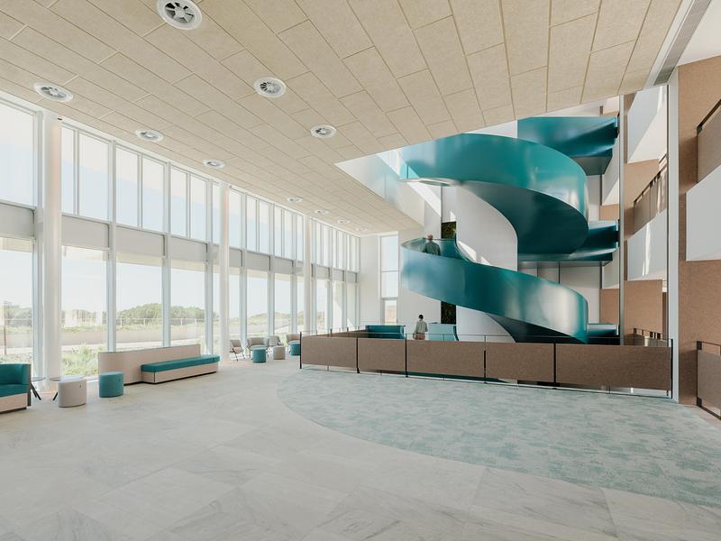 Dossier de presse | 7911-01 - Communiqué de presse | Openbook nommée Best Commercial Firm aux Architizer A+Awards 2026 - Openbook - Architecture commerciale -  novobanco Campus  - Crédit photo : emontenegro / architectural photography