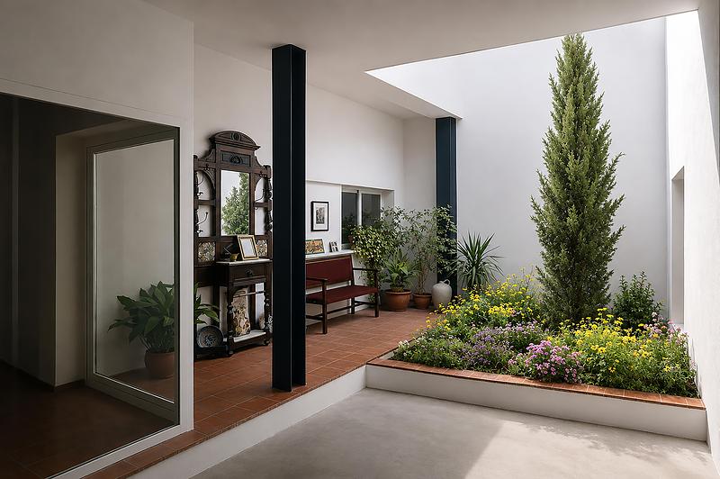 Press kit | 7923-01 - Press release | When Place Becomes Architecture - Martín Martín arquitectos - Residential Architecture - <font dir="auto" style="vertical-align: inherit;"><font dir="auto" style="vertical-align: inherit;"> House for a writer. Martin Martin arquitectos 04.jpg </font></font> - Photo credit: <font dir="auto" style="vertical-align: inherit;"><font dir="auto" style="vertical-align: inherit;"><font dir="auto" style="vertical-align: inherit;"><font dir="auto" style="vertical-align: inherit;">Vicente del Amo Hernández </font></font></font></font>