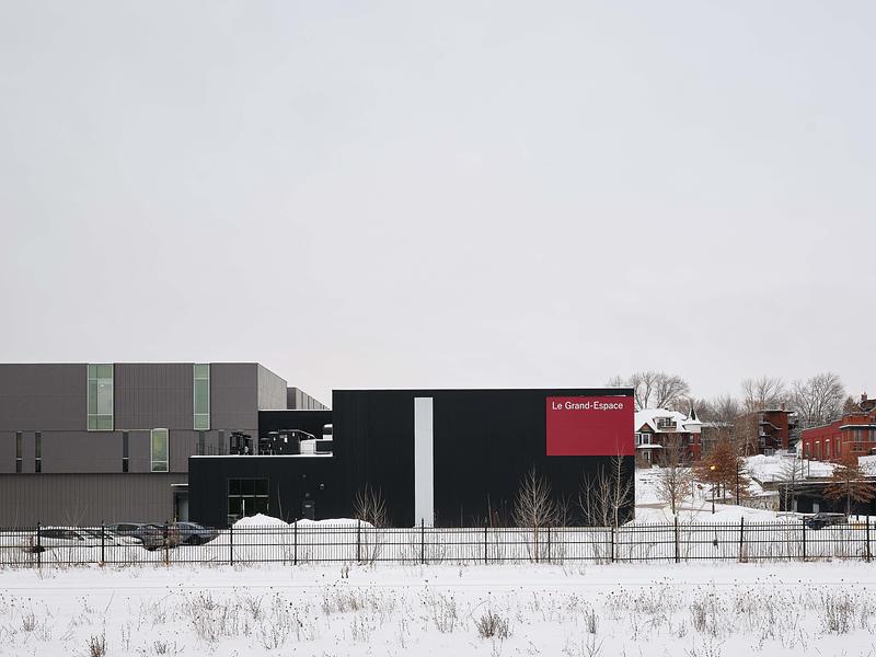 Press kit | 7940-01 - Press release | Le Grand-Espace Sherbrooke: A New Cultural Venue - Atelier Paul Laurendeau | NEUF architectes - Institutional Architecture - Photo credit: Maxime Brouillet