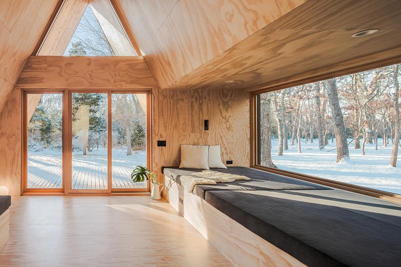 Press kit | 7043-03 - Press release | Woods Retreat - BE_Design - Residential Architecture - Photo credit: Simon Howell