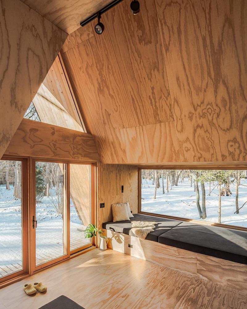 Press kit | 7043-03 - Press release | Woods Retreat - BE_Design - Residential Architecture - Photo credit: Simon Howell