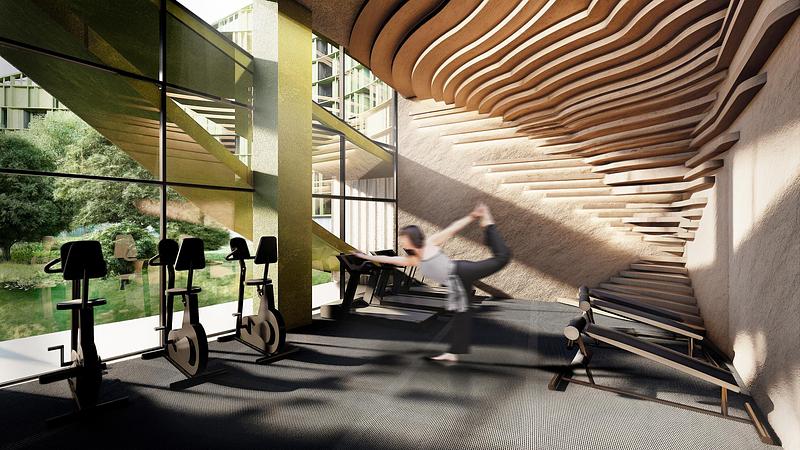 Press kit | 5202-01 - Press release | LTR1: A Vertical Neighborhood Built Around a Forest - Carazo Arquitectura - Competition - LTR1 - Photo credit: Carazo Arquitectura