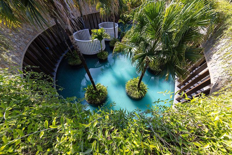 Press kit | 6136-01 - Press release | Hidden Spa - Water Hope - Idee Architects - Commercial Architecture - Photo credit: Trieu Chien
