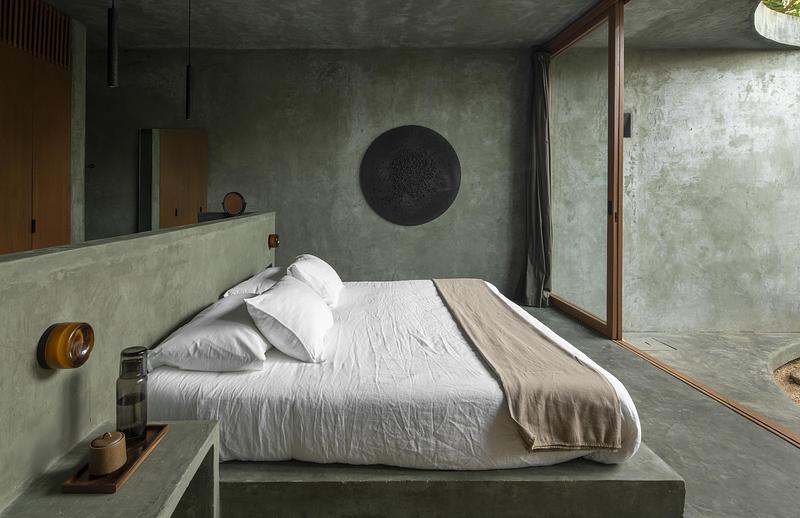 Press kit | 7894-01 - Press release | The green brutalist grotto - Salvador Román & Adela Mortera - Residential Architecture - Photo credit: Fabian Martinez