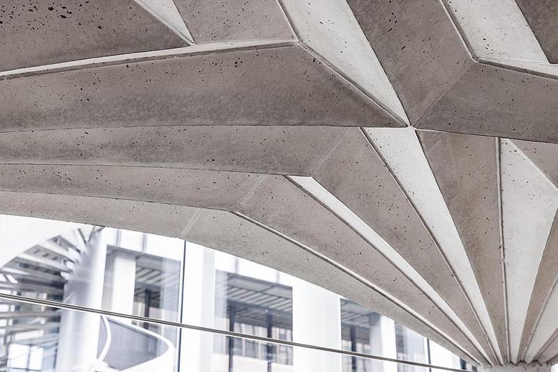 Dossier de presse | 7501-15 - Communiqué de presse | The BLT Built Design Awards 2026 Are Open - 3C Awards - Concours - Unfold Form: Curved-crease un-foldable formwork for sustainable vaulted floors<br>Emerging Architect of the Year | <br>ETH Zurich, Block Research Group<br><br style=""> - Crédit photo : Lotte Scheder-Bieschin, Andrei Jipa<br style="">