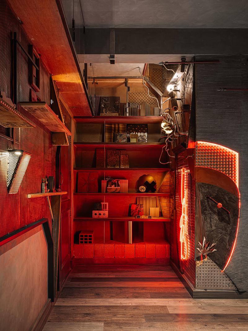 Dossier de presse | 7002-03 - Communiqué de presse | The Material Lab - Multitude Of Sins - Design d’intérieur commercial - Crédit photo : Ishita Sitwala