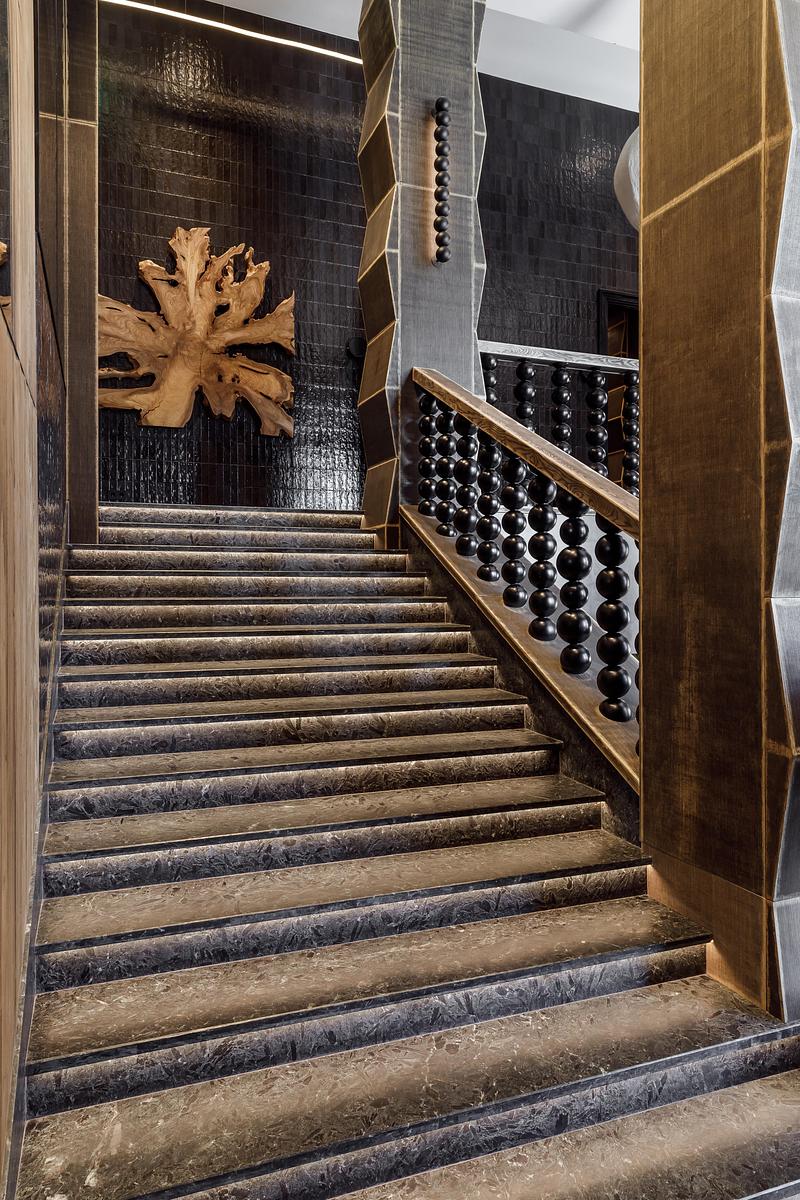 Dossier de presse | 7928-01 - Communiqué de presse | Design du restaurant Mamuli - SOIA Design - Design d’intérieur commercial - Crédit photo : Misha Chekalov