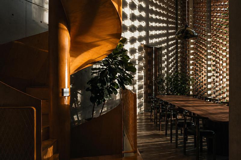 Dossier de presse | 7921-01 - Communiqué de presse | WA MA | Architectural Wooden Cube Facade - Roni Karsh - Architecture résidentielle - Crédit photo : <p class="">Dor Kadmi<span class=""></span></p> <p></p>