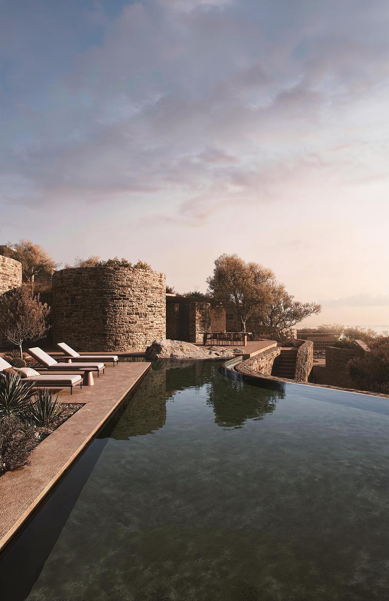 Dossier de presse | 7372-02 - Communiqué de presse | Aristides Dallas Architects receives the 2026 Architizer A+Award for Shared Ground, a contemporary interpretation of the Greek village - ARISTIDES DALLAS ARCHITECTS - Architecture résidentielle - Shared spaces encourage encounter without compromising the privacy of each residence. - Crédit photo :  KONSTANTINOS TSILIVIS<br><br><br><br><br><br><br><br><br><br> 